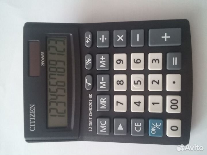 Калькулятор citizen 12 разрядный