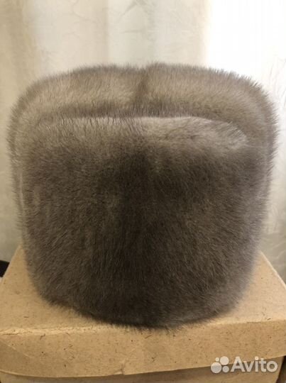 Норковая шапка мужская, обманка
