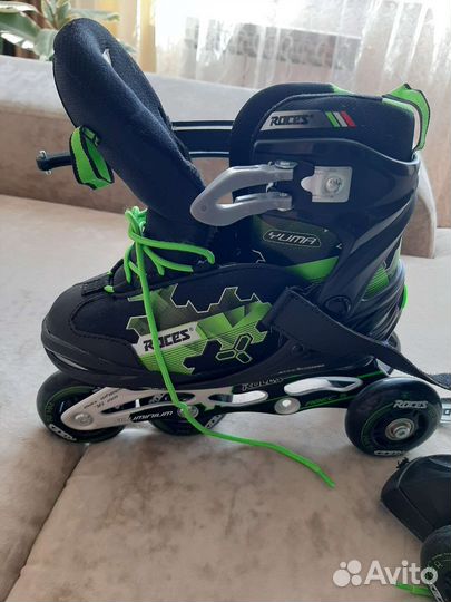 Детские ролики и защита