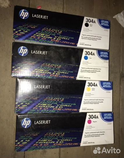 Картридж HP CC530A чёрный оригинал восстановленный