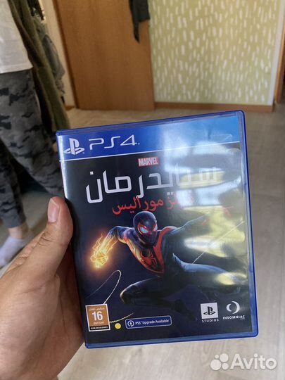 Человек паук майлз моралес ps4