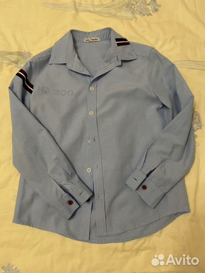Рубашка для мальчика рост 140