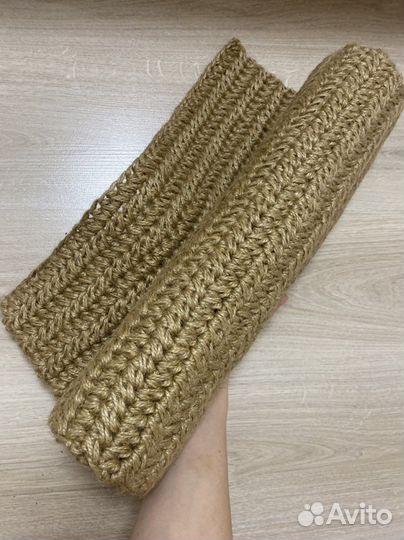 Джутовый коврик узором «брюгге»