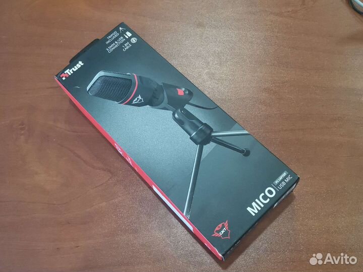 Микрофон проводной Trust GXT 212 Mico (23791)