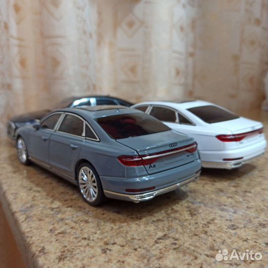 Audi a8 металлическая модель в масштабе 1:24