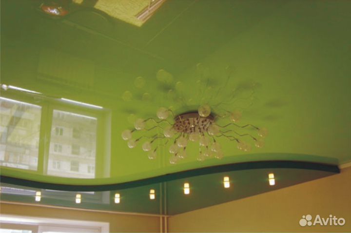 Натяжные потолки 121