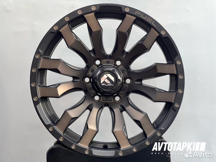 Диски литые R18 6x135 Ford Explorer Fuel Bronze