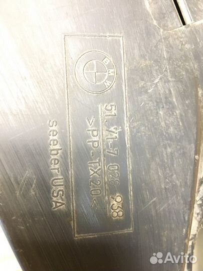 Воздуховод передний левый Bmw X5 E53 M54B30 2001