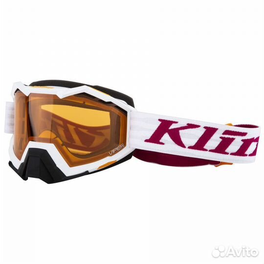 Очки klim/viper Snow Goggle Linkage white Persimm