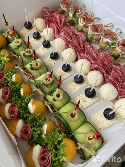 Фуршет, закуски, боксы