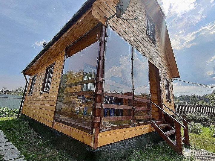 Мягкие пвх окна на беседку