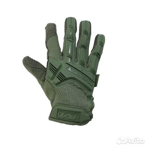 Тактические перчатки M-Pact Mechanix, олива