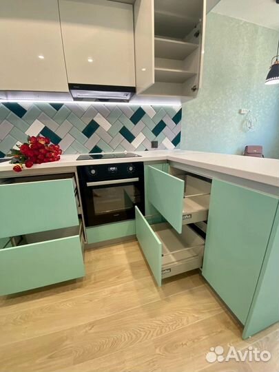 Кухня под потолок из мдф на заказ