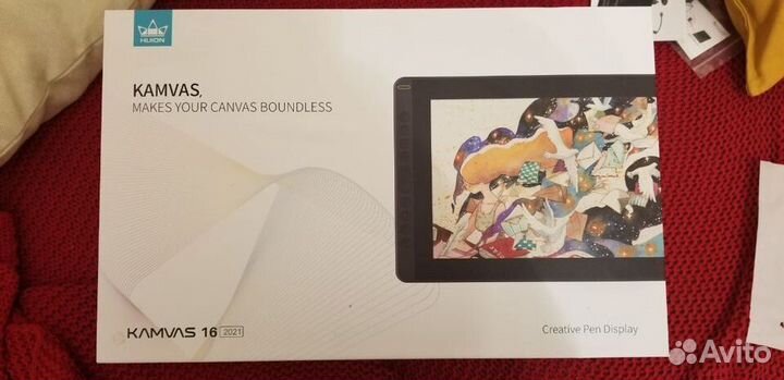 Huion Kamvas 16 2021 Графический планшет-монитор