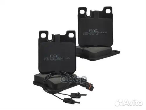 418 000B-SX колодки дисковые задн. с антискрип