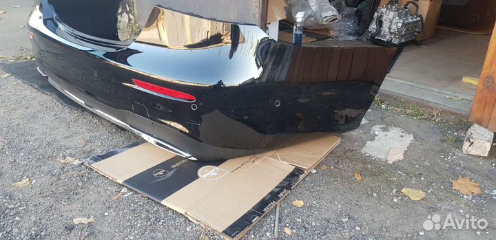 Mercedes E W213 рестайлинг бампер задний AMG