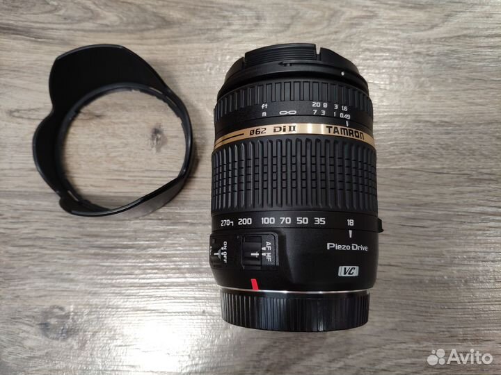 Tamron 18-270mm Di II VC PZD Canon как Новый