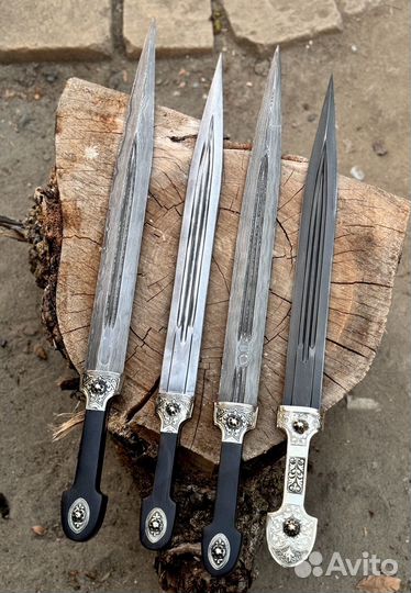 Кавказские Кинжалы из дамасской стали