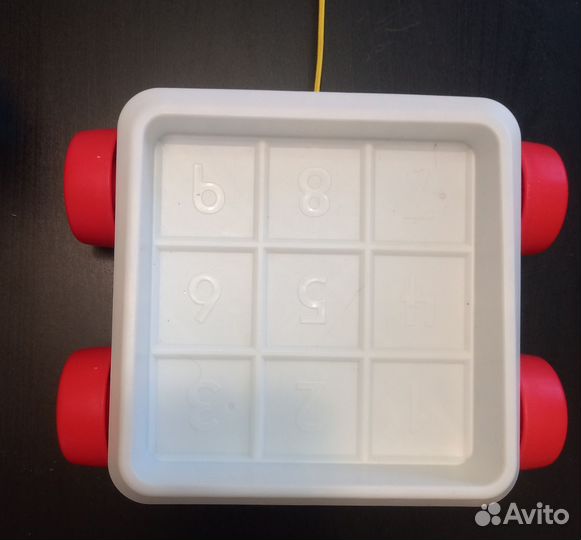 Каталка с кубиками