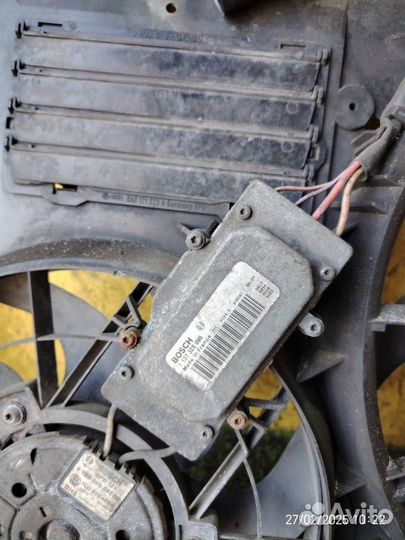 Вентилятор охлаждения радиатора Volkswagen Touareg