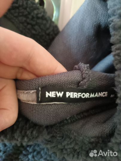 Толстовка трёхцветная барашком М