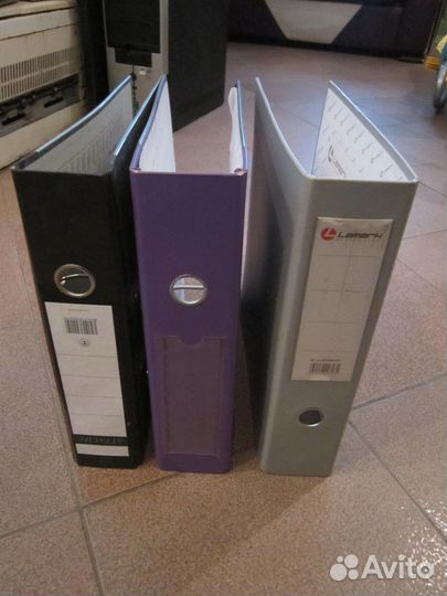 Папки - файлы регистраторы А4 и А3