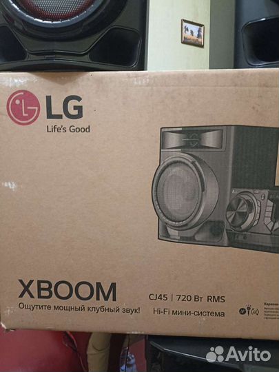 Музыкальный центр lg xboom cj 45