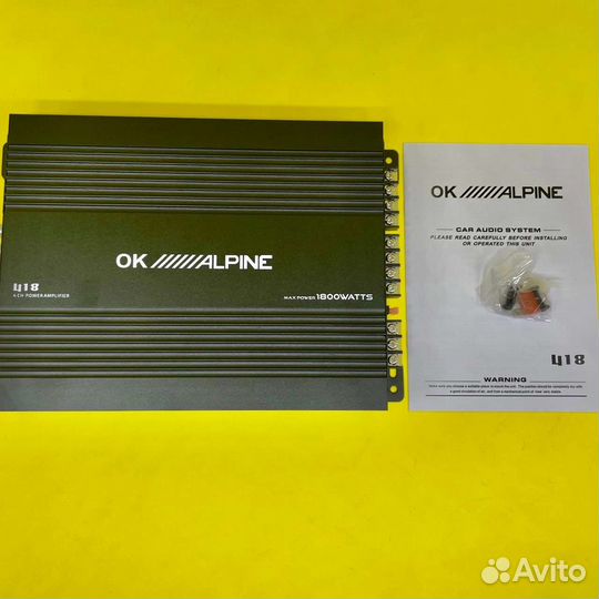 Усилитель 4х канальный