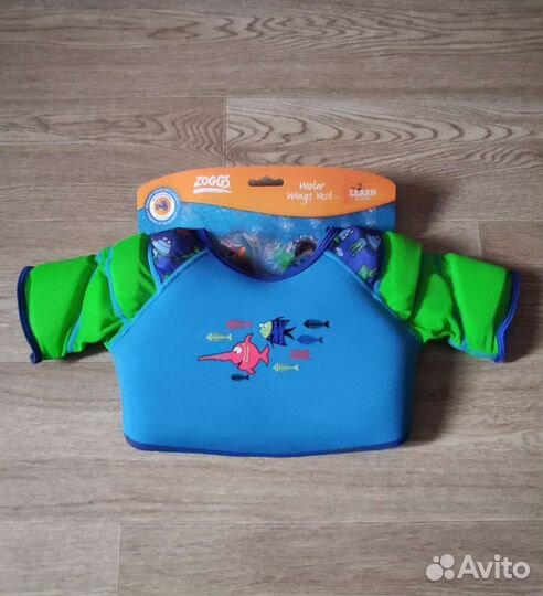 Жилет для плавания. Нарукавники. zoggs. 2-3 года