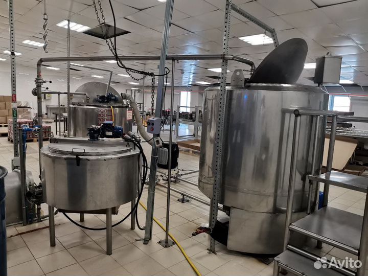 Линия производства кетчупа и томатной пасты