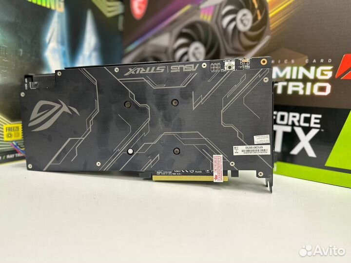 Видеокарта Geforce GTX 1660ti Asus ROG strix