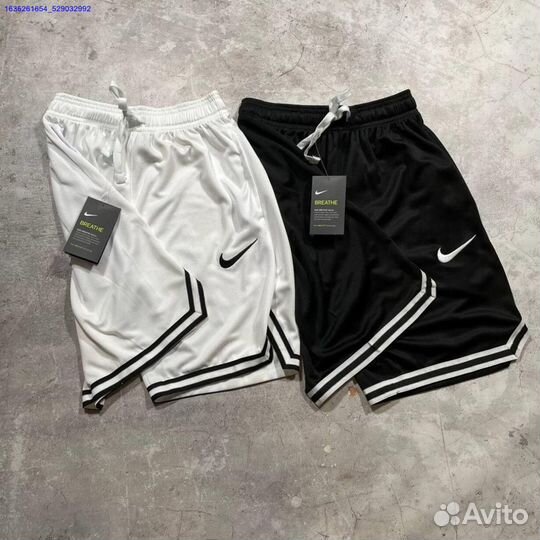 Шорты Nike черные/белые (Арт.43079)