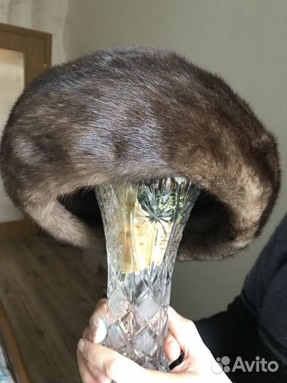 Берет норковый