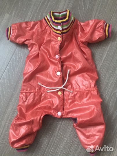 Комбинезон д/собак мелких пород, новый, на байке