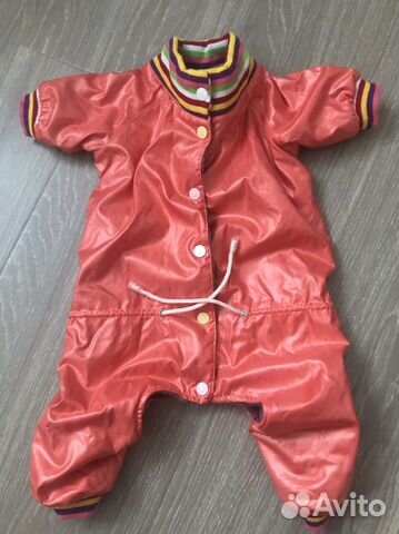 Комбинезон д/собак мелких пород, новый, на байке