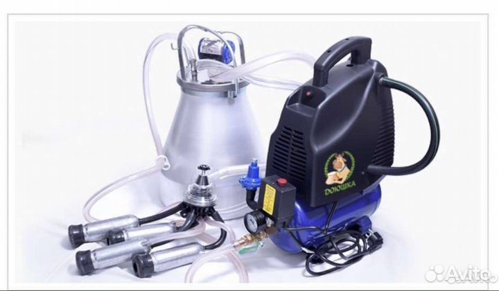 Доильный аппарат для коров новый