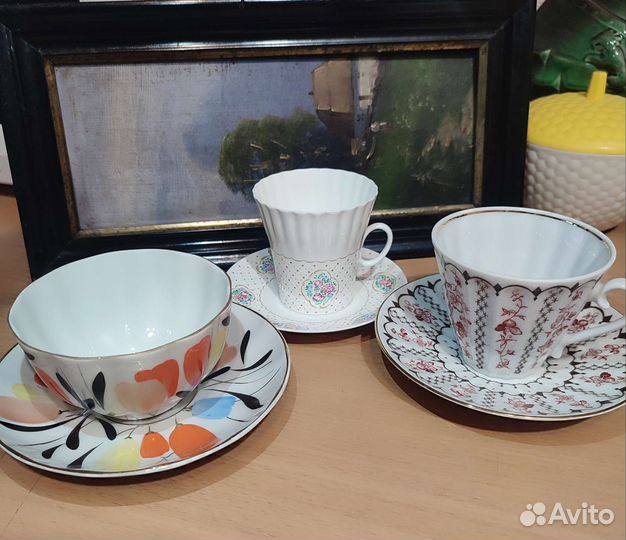 Чайная пара Тюльпаны лфз