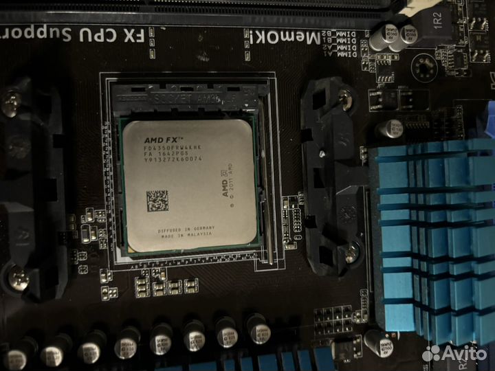Материнская плата Asus m5a97 r2.0 + amd fx 4350
