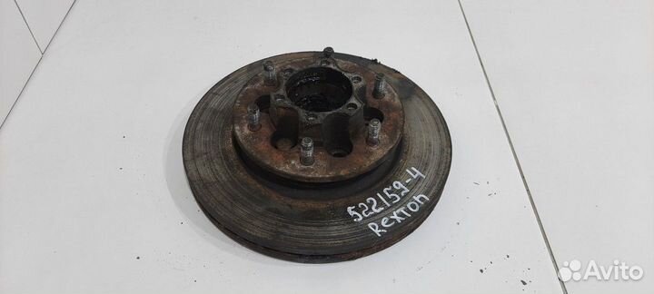 Диск тормозной передний вентилируемый