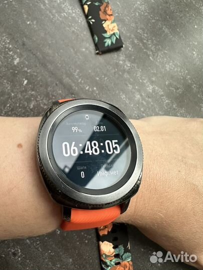 Смарт-часы Samsung Gear Sport SM-R600 Black