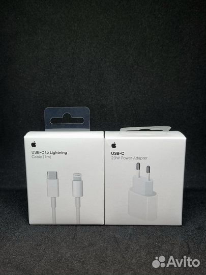 Зарядное устройство Apple 20W с проводом (новые)
