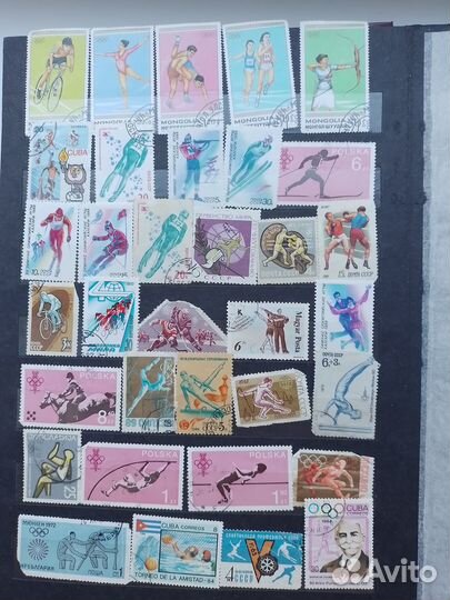 Марки СССР, Куба, Польша, Болгария и др