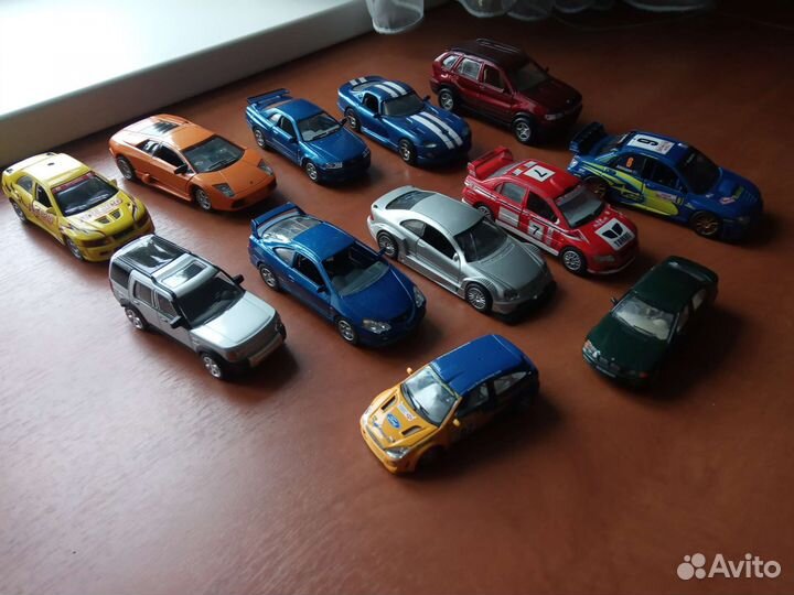 Модельки масштабные