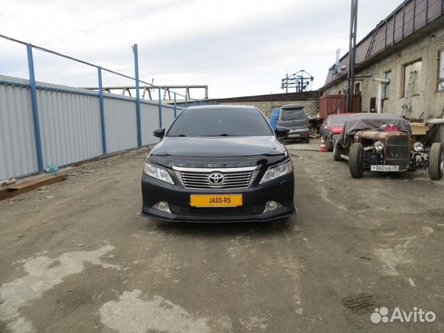 Ресницы на переднюю оптику Toyota Camry ACV50