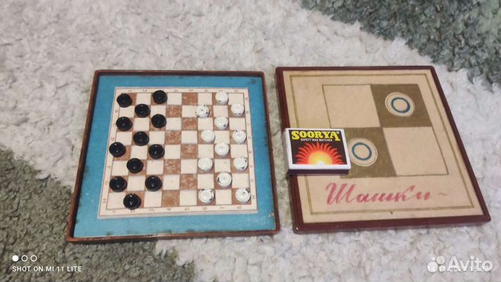 Шашки магнитные СССР