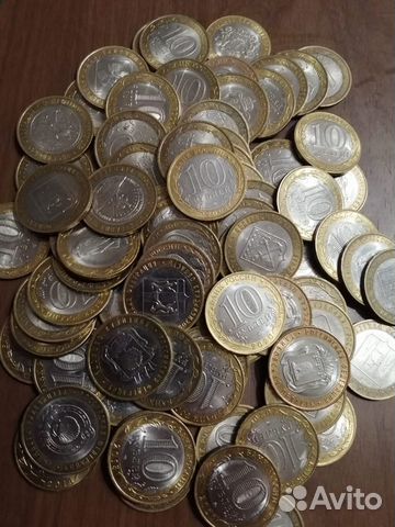Биметаллические монеты России 2000-2022 гг