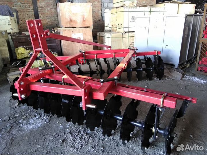Борона УРАЛЕЦ 1BJX-2,2 22 диска, 2025