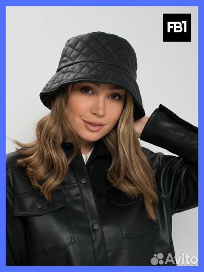 Женская Утепленная Панама Черный