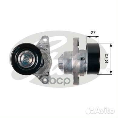 Ролик натяжителя 7808-21173 chevrolet Epica 06