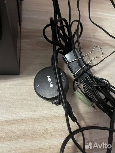 Колонки с савбуфером sven